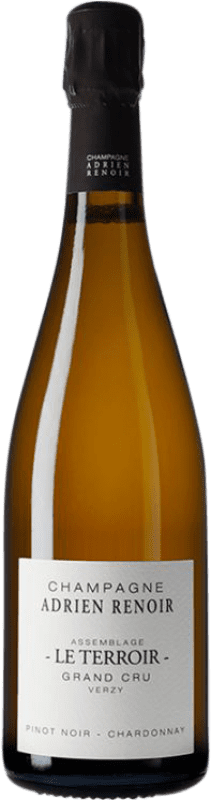 Free Shipping | White Sparkling Wine Adrien Renoir. Le Terroir A.O.C. Champagne Champagne France 75 cl