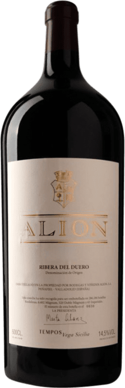 1 857,95 € | Vinho tinto Alión D.O. Ribera del Duero Castela-Mancha Espanha Tempranillo Garrafa Imperial-Mathusalem 6 L