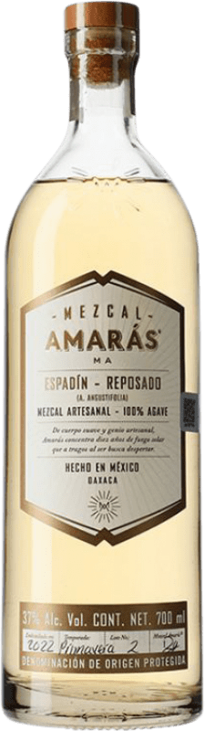 免费送货 | 梅斯卡尔酒 Amaras Espadín Reposado 墨西哥 70 cl