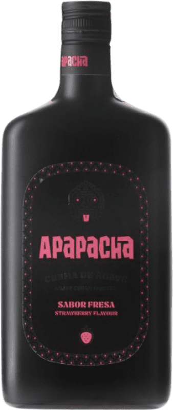 10,95 € | Licor Creme Apapacha. Fresa Strawberry al Aguardiente de Agave Espanha 70 cl