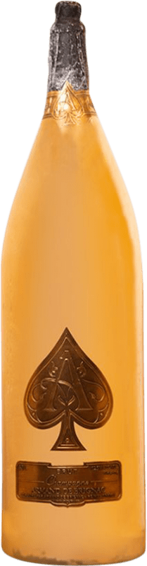 89 255,95 € | Espumante Branco Armand de Brignac Brut — Bruto Gold — Edição Ouro A.O.C. Champagne Champagne França Pinot Noir, Chardonnay, Pinot Meunier Garrafa Golias 27 L