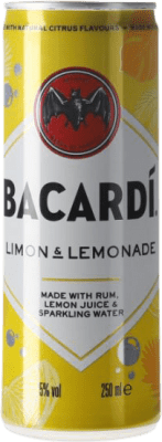 Refrescos e Mixers Bacardí Limon & Lemonade Rum Mixed Drink Lata 25 cl