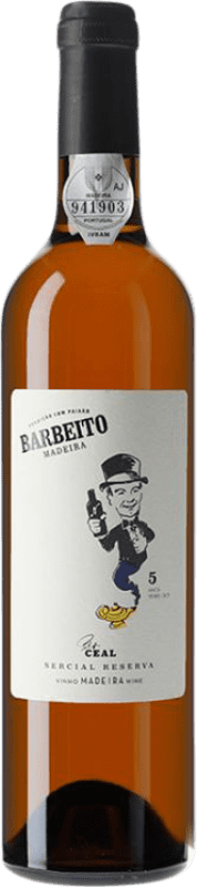 58,95 € Бесплатная доставка | Крепленое вино Barbeito Niepoort Sir Ceal I.G. Madeira 5 Лет бутылка Medium 50 cl