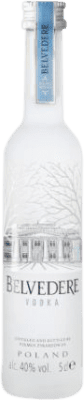 287,95 € | Caixa de 60 unidades Vodka Belvedere Polônia Garrafinha Miniatura 5 cl