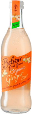 Free Shipping | 12 units box Soft Drinks & Mixers Belvoir Ginger Beer Organic United Kingdom Small Bottle 25 cl