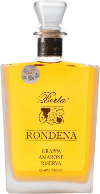 Free Shipping | Grappa Berta Amarone Ròndena Reserve D.O.C.G. Amarone della Valpolicella Piemonte Italy 70 cl