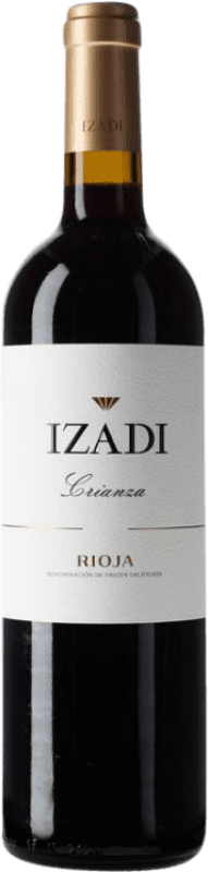 12,95 € | Красное вино Izadi старения D.O.Ca. Rioja Ла-Риоха Испания Tempranillo 75 cl