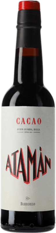 109,95 € Бесплатная доставка | Ликёры Barbadillo Bota Única Licor Cacao Atamán D.O. Jerez-Xérès-Sherry Половина бутылки 37 cl