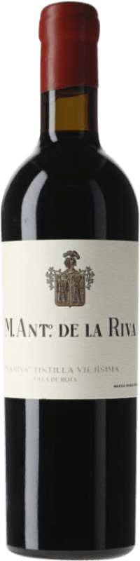 Envoi gratuit | Vin fortifié De la Riva Viejísima Saca Única D.O. Jerez-Xérès-Sherry Andalousie Espagne Tintilla, Palomino Fino Demi- Bouteille 37 cl