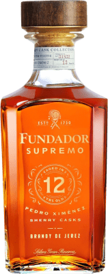 Brandy Conhaque Pedro Domecq Fundador Supremo Jerez-Xérès-Sherry 12 Anos 70 cl