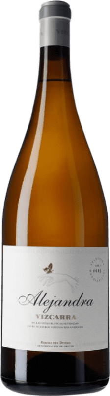 79,95 € Envío gratis | Vino blanco Vizcarra Alejandra D.O. Ribera del Duero Botella Magnum 1,5 L