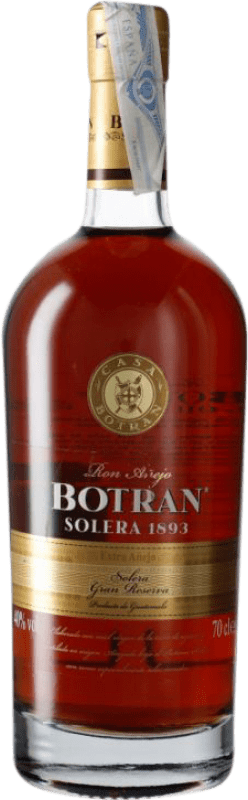 199,95 € | Rum Licorera Quezalteca Botran Speciale Gran Riserva Guatemala 70 cl