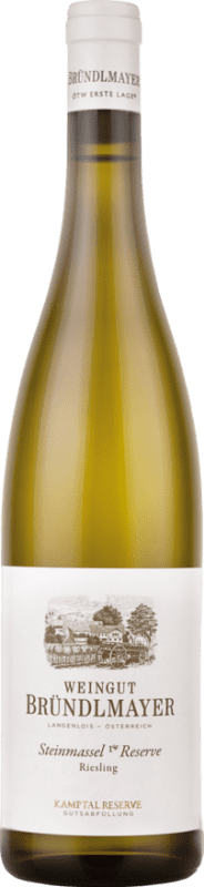 送料無料 | 白ワイン Bründlmayer Steinmassel レセルバ I.G. Kamptal カムタル オーストリア Riesling — リースリング 75 cl