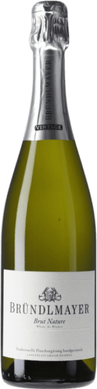 Бесплатная доставка | Белое игристое Bründlmayer Blanc de Blancs Природа Брута I.G. Kamptal Кампталь Австрия Chardonnay, Riesling 75 cl