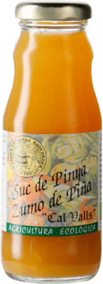 Spedizione Gratuita | Scatola da 12 unità Bibite e Mixer Cal Valls Piña Ecológico Spagna Biologico Piccola Bottiglia 20 cl