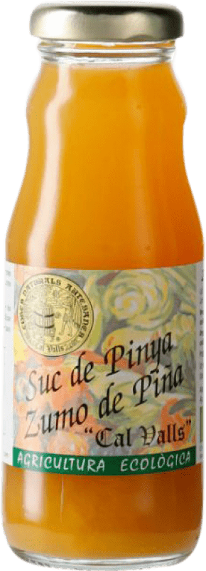 18,95 € Free Shipping | 12 units box Soft Drinks & Mixers Cal Valls Piña Ecológico Organic Small Bottle 20 cl