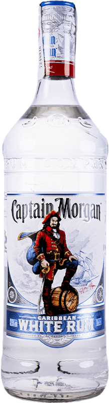 21,95 € | ラム Captain Morgan White ジャマイカ 1 L