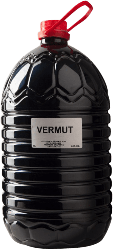 62,95 € Envoi gratuit | Vermouth Celler de Capçanes D.O. Montsant Bouteille Spéciale 5 L