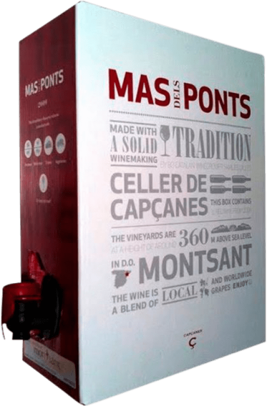 28,95 € 免费送货 | 红酒 Celler de Capçanes Mas dels Ponts Negre D.O. Montsant Bag in Box 3 L