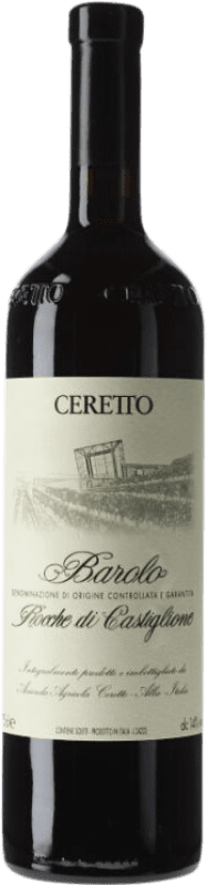 159,95 € | 红酒 Ceretto Rocche di Castiglione D.O.C.G. Barolo 皮埃蒙特 意大利 Nebbiolo 75 cl