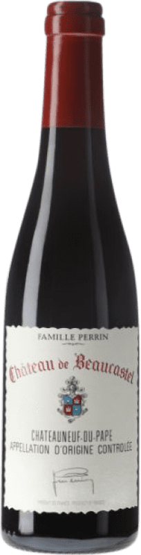 71,95 € 送料無料 | 赤ワイン Famille Perrin Château de Beaucastel A.O.C. Châteauneuf-du-Pape ハーフボトル 37 cl