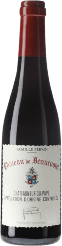 64,95 € Kostenloser Versand | Rotwein Famille Perrin Château de Beaucastel A.O.C. Châteauneuf-du-Pape Halbflasche 37 cl
