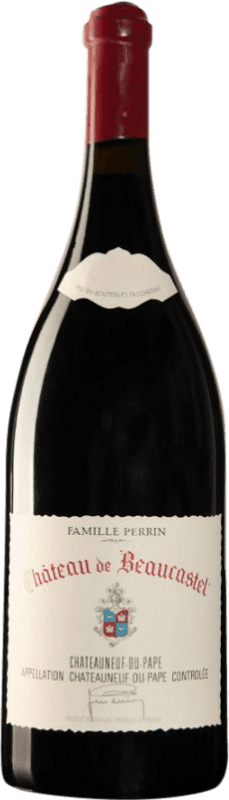 571,95 € | Vinho tinto Château Beaucastel A.O.C. Châteauneuf-du-Pape Rhône França Syrah, Grenache, Mourvèdre, Counoise Garrafa Jéroboam-Duplo Magnum 3 L