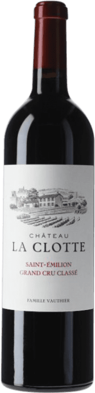 Бесплатная доставка | Красное вино Château La Clotte A.O.C. Saint-Émilion Бордо Франция Merlot — Мерло, Cabernet Sauvignon — Каберне Совиньон, Cabernet Franc — Каберне Фран 75 cl