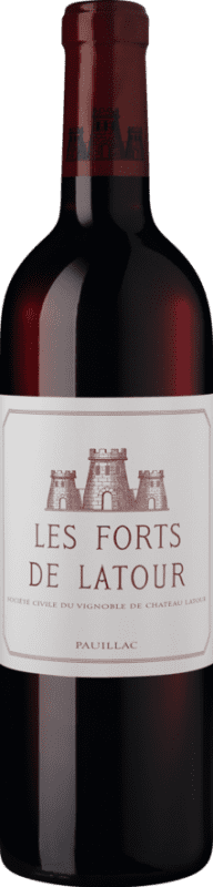 Envio grátis | Vinho tinto Château Latour Les Forts Bordeaux França Merlot, Cabernet Sauvignon, Cabernet Franc Garrafa Magnum 1,5 L