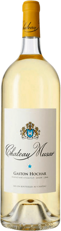 Free Shipping | White wine Château Musar Blanc Lebanon Sémillon, Obeïdi Magnum Bottle 1,5 L