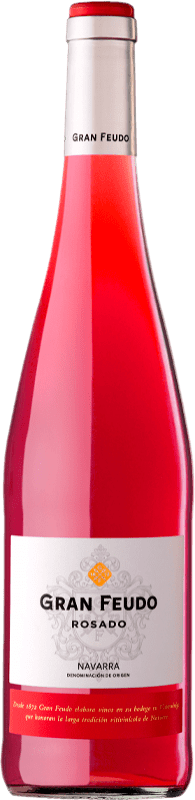 Envío gratis | Vino Rosado Gran Feudo D.O. Navarra Navarra España Garnacha 75 cl
