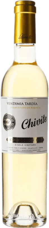 26,95 € Envoi gratuit | Vin Blanc Chivite VT Vendimia Tardía — Vendange Tardive D.O. Navarra Demi-Bouteille 37 cl