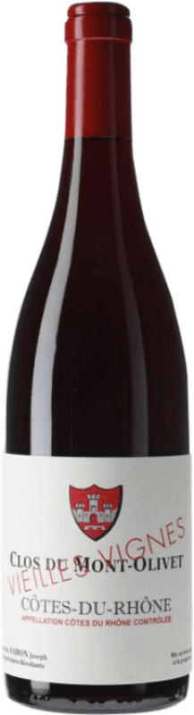 Бесплатная доставка | Красное вино Clos du Mont-Olivet Vieilles Vignes Rouge A.O.C. Côtes du Rhône Рона Франция Syrah, Grenache, Carignan 75 cl