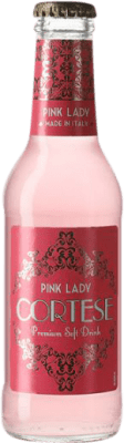 51,95 € | 24 Einheiten Box Getränke und Mixer Giuseppe Cortese Pink Lady Italien Kleine Flasche 20 cl