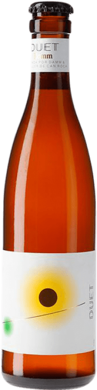 3,95 € Free Shipping | Beer Estrella Damm Duet One-Third Bottle 33 cl