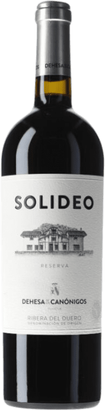 56,95 € | Red wine Dehesa de los Canónigos Solideo Reserve D.O. Ribera del Duero Castilla la Mancha Spain 75 cl