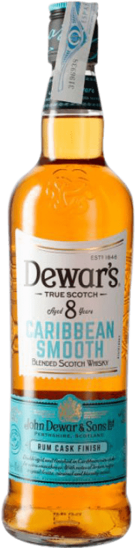 19,95 € | 威士忌混合 Dewar's Caribbean 苏格兰 英国 8 岁 70 cl