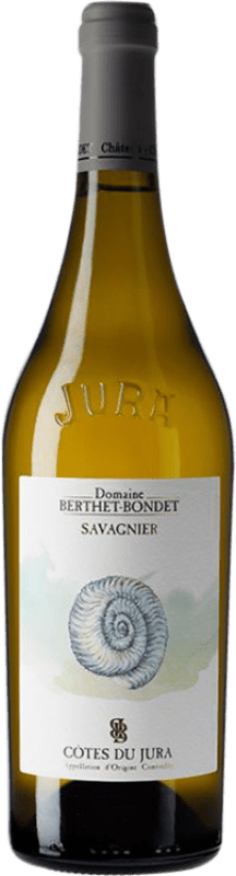 Kostenloser Versand | Weißwein Berthet-Bondet Savagnier A.O.C. Côtes du Jura Jura Frankreich Savagnin 75 cl