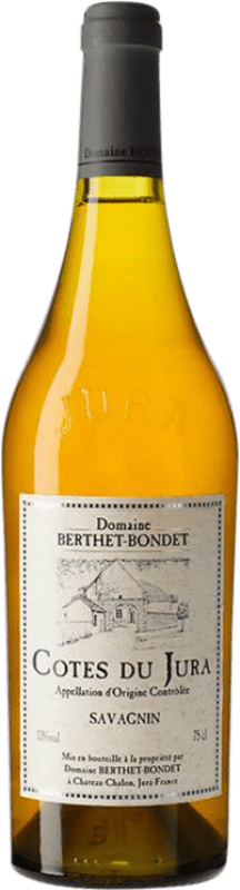 Free Shipping | White wine Berthet-Bondet 1987 A.O.C. Côtes du Jura Jura France Savagnin 75 cl