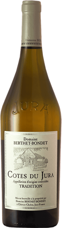 Envio grátis | Vinho branco Berthet-Bondet Tradition A.O.C. Côtes du Jura Jura França Chardonnay, Savagnin 75 cl