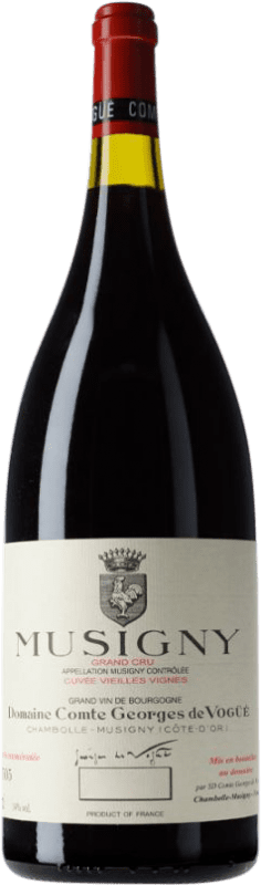 Envio grátis | Vinho Tinto Comte Georges de Vogüé Grand Cru, Cuvée, Vieilles Vignes VV Vinhas Velhas A.O.C. Musigny Borgonha França Pinot Preto Garrafa Magnum 1,5 L