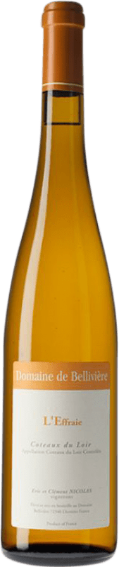 送料無料 | 白ワイン Bellivière L'Effraie ドライ ロワール フランス Chenin White 75 cl