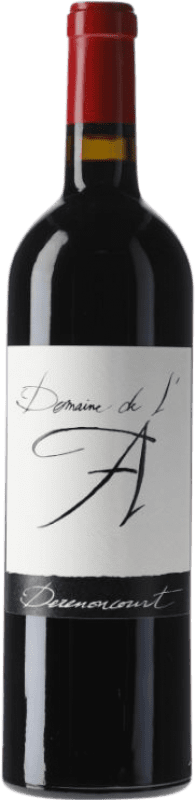 Бесплатная доставка | Красное вино Domaine de L'A Бордо Франция Merlot — Мерло, Cabernet Franc — Каберне Фран 75 cl