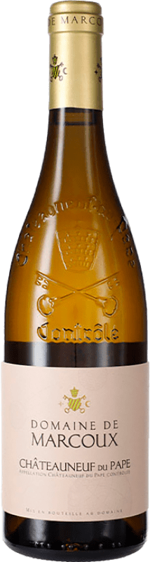 69,95 € | Vinho branco Domaine de Marcoux Blanc Crianza A.O.C. Châteauneuf-du-Pape Rhône França Roussanne, Bourboulenc, Clairette Blanche Biológico 75 cl