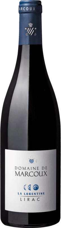 Бесплатная доставка | Красное вино Domaine de Marcoux La Lorentine A.O.C. Lirac Рона Франция Syrah — Сира, Garnacha — Гренаш, Mourvèdre — Мурведр 75 cl