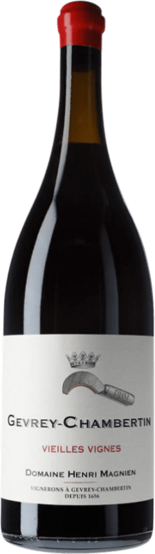 Free Shipping | Red wine Henri Magnien Vieilles Vignes A.O.C. Gevrey-Chambertin Burgundy France Pinot Black Jéroboam Bottle-Double Magnum 3 L