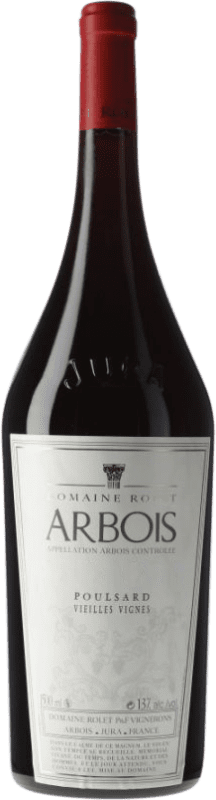 Kostenloser Versand | Rotwein Domaine Rolet A.O.C. Arbois Jura Frankreich Poulsard Magnum-Flasche 1,5 L