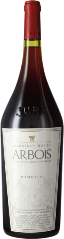 44,95 € | Red Wine Domaine Rolet Mémorial A.O.C. Arbois Jura France Pinot Noir, Bastardo Magnum Bottle 1,5 L