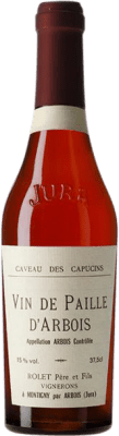 109,95 € | Vinho branco Domaine Rolet Vin ce Paille 1990 A.O.C. Arbois Jura França Chardonnay, Savagnin, Poulsard Meia Garrafa 37 cl