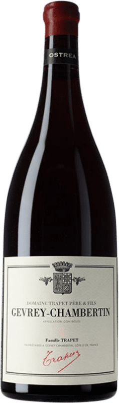 Kostenloser Versand | Rotwein Domaine Trapet Ostrea A.O.C. Gevrey-Chambertin Burgund Frankreich Spätburgunder Magnum-Flasche 1,5 L